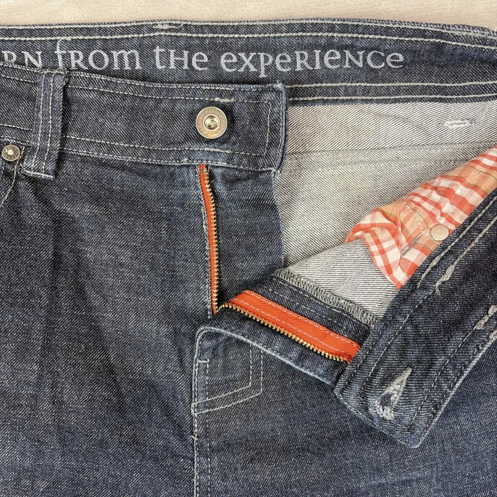 Prana Jeans Mens 31x34 Dark Blue Slim Fit Stretch Denim‎ Pants